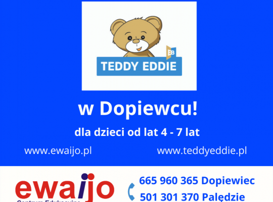 TEDDY EDDIE W DOPIEWCU już jest!