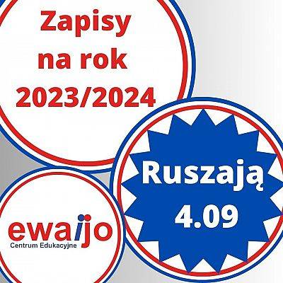 Zapisy na rok 2023/ 2024